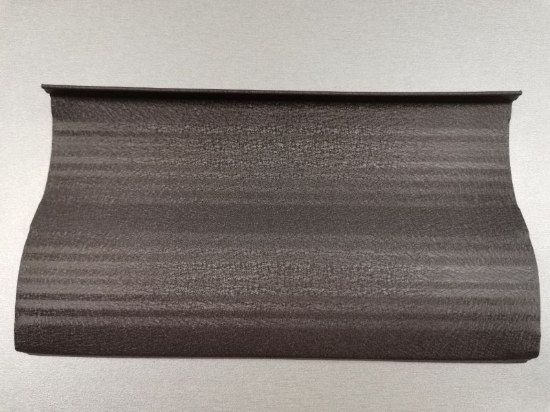 Покрытие «Rooftop Matte» (Стальной Бархат) RAL8019 Тёмный Шоколад