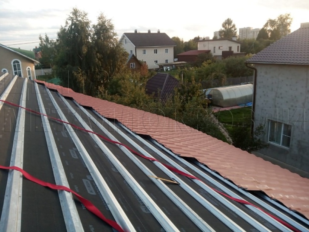 Металлочерепица Геркулес 8004 терракотовый Стальной Бархат от Центра Металлокровли в Челябинске