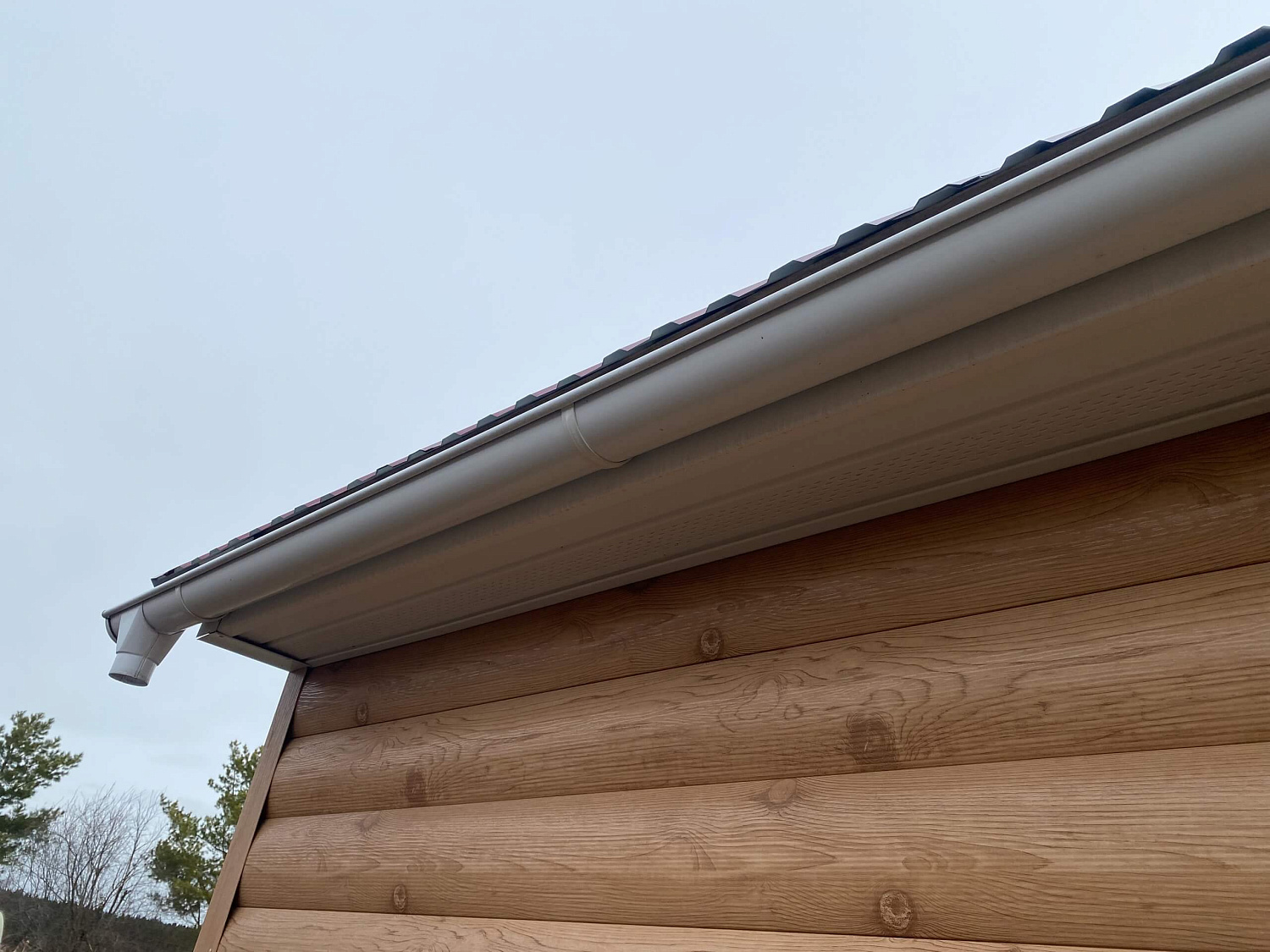 Металлосайдинг Блок-Хаус Клен Светлый SteelArt