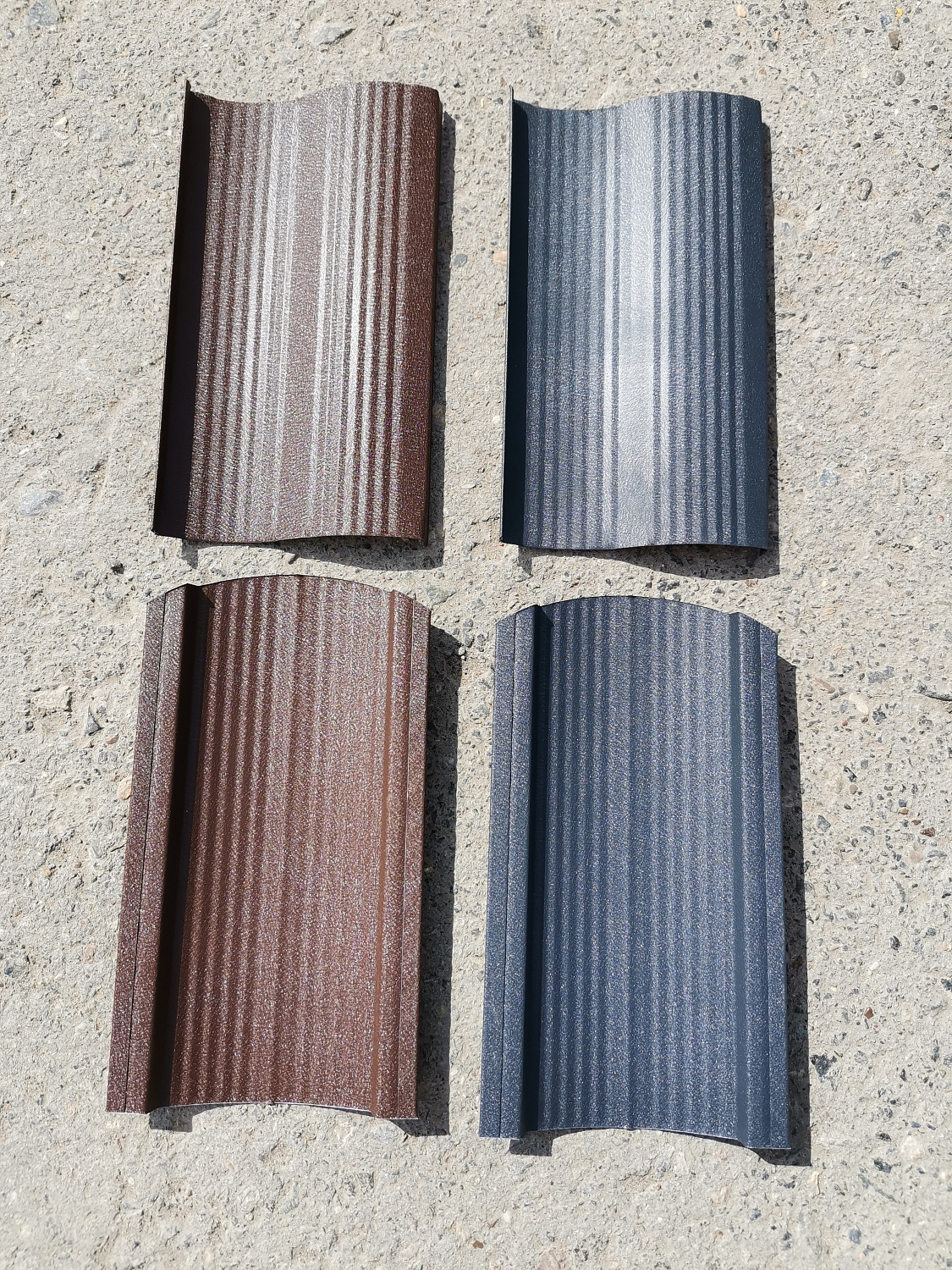 Металлопрофиль двусторонний под Стальной Бархат в Челябинске